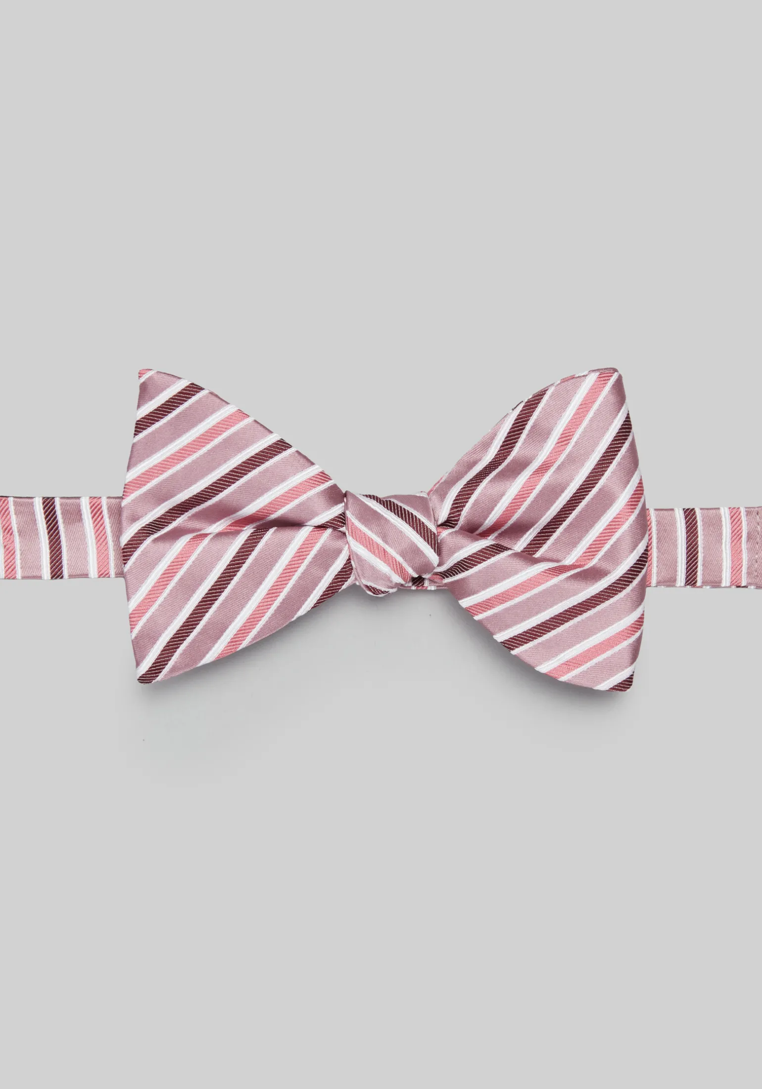 Jos. A. Bank Stripe Pre-Tied Big Bow Tie