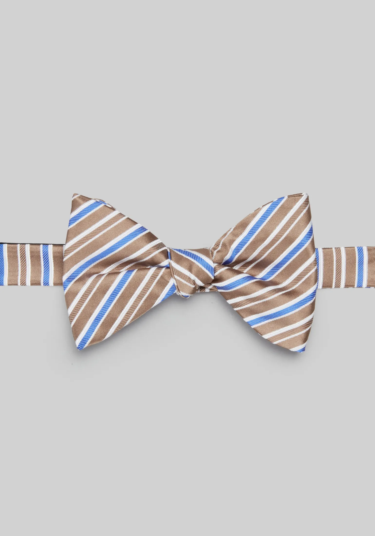 Jos. A. Bank Stripe Pre-Tied Big Bow Tie
