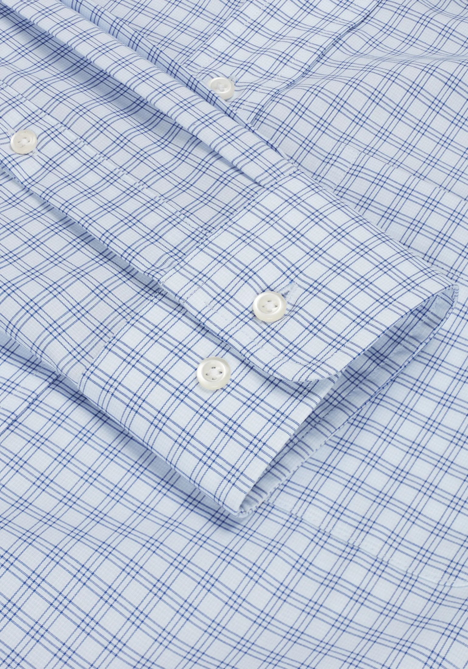 Jos. A. Bank Tailored Fit Button-Down Collar Check Dress Shirt