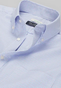 Jos. A. Bank Tailored Fit Check Comfort Stretch Dress Shirt