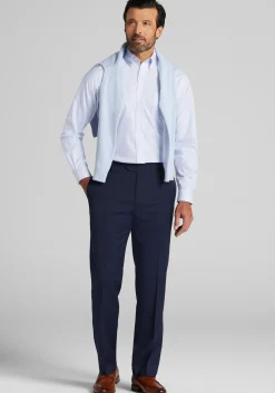 Jos. A. Bank Tailored Fit Check Comfort Stretch Dress Shirt