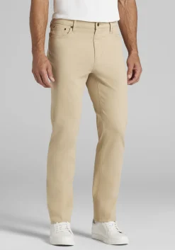 Jos. A. Bank Tailored Fit Comfort Stretch 5-Pocket Pants - Big & Tall