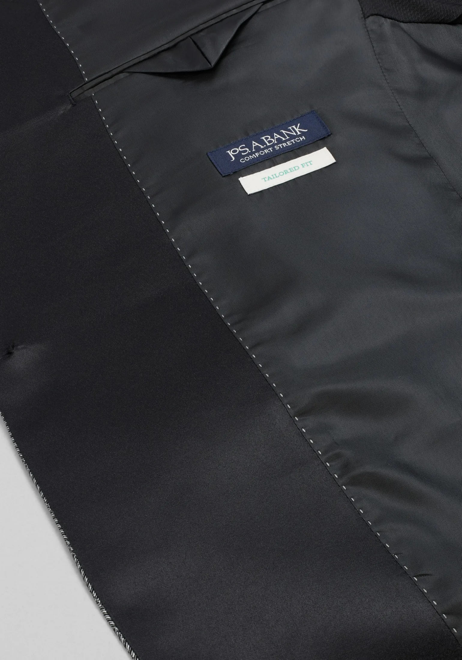 Jos. A. Bank Tailored Fit Herringbone Comfort Stretch Dinner Jacket