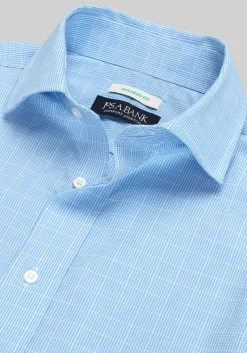 Jos. A. Bank Tailored Fit Offset Grid Dress Shirt - Big & Tall