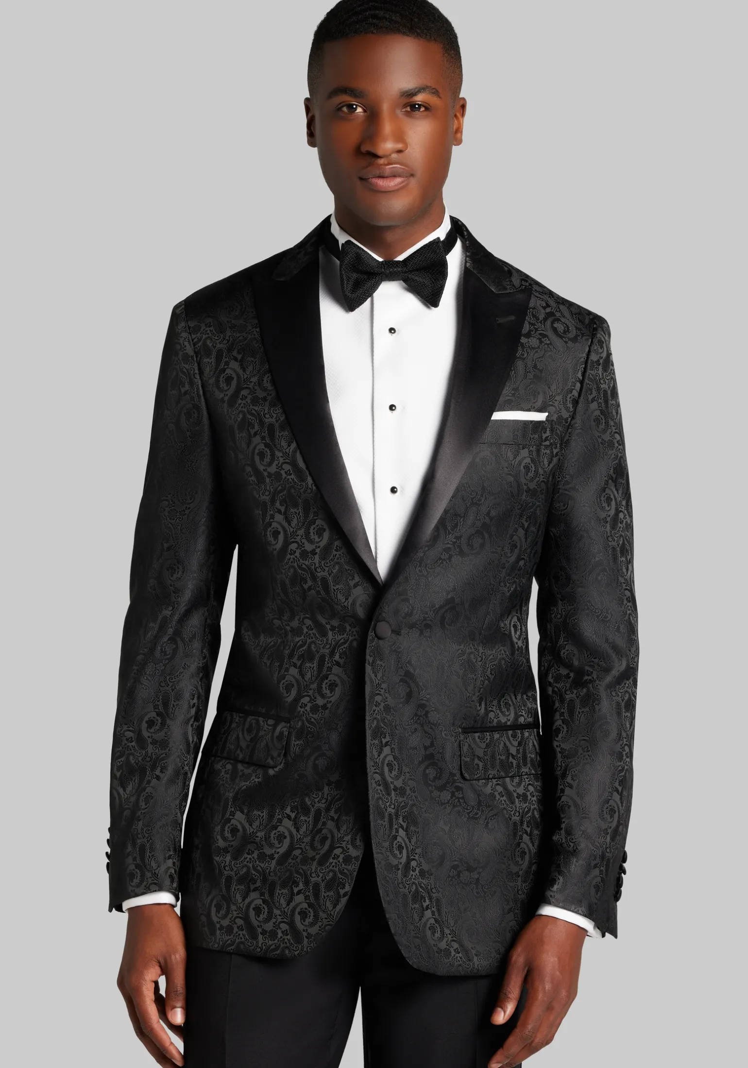Jos. A. Bank Tailored Fit Paisley Dinner Jacket - Big & Tall