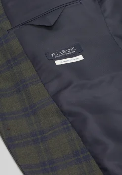 Jos. A. Bank Tailored Fit Plaid Comfort Stretch Sportcoat