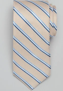 Jos. A. Bank Triple Stripe Tie - Long