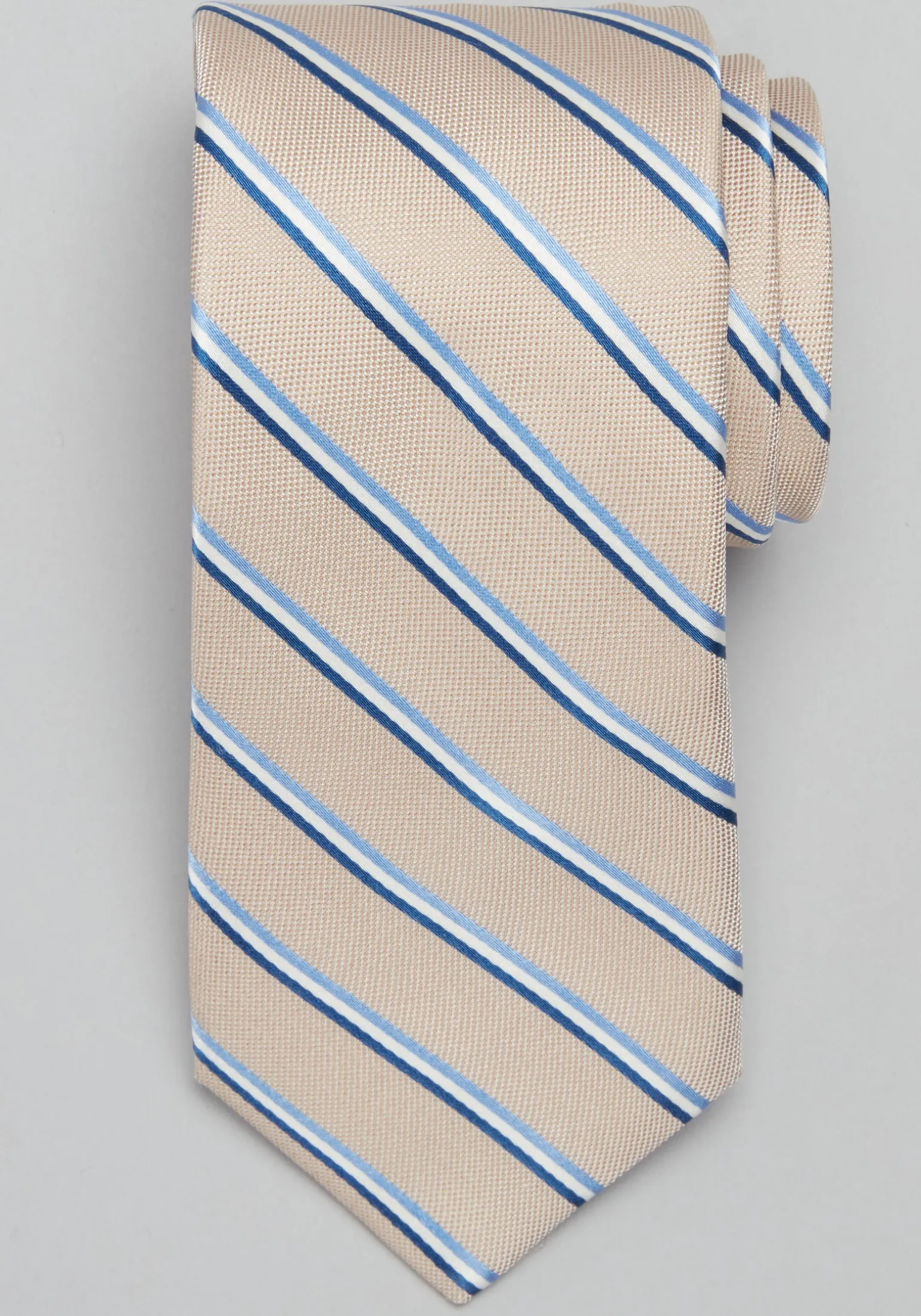 Jos. A. Bank Triple Stripe Tie - Long