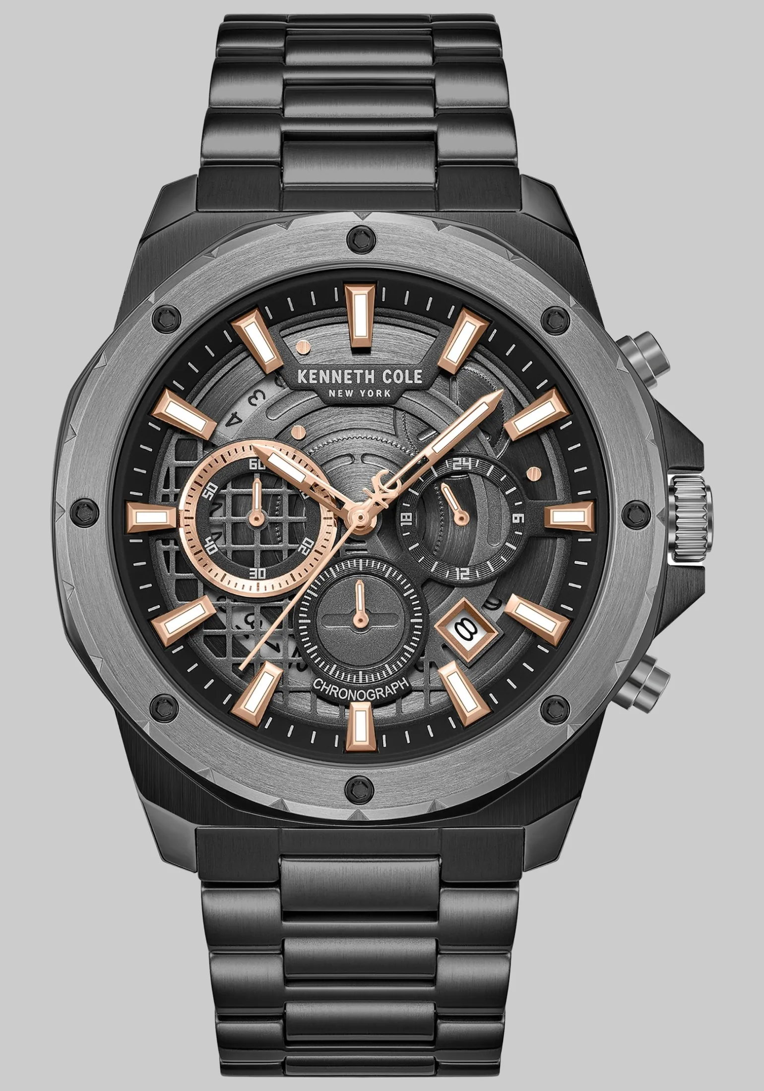 Kenneth Cole New York Hollis Chronograph Bracelet Watch