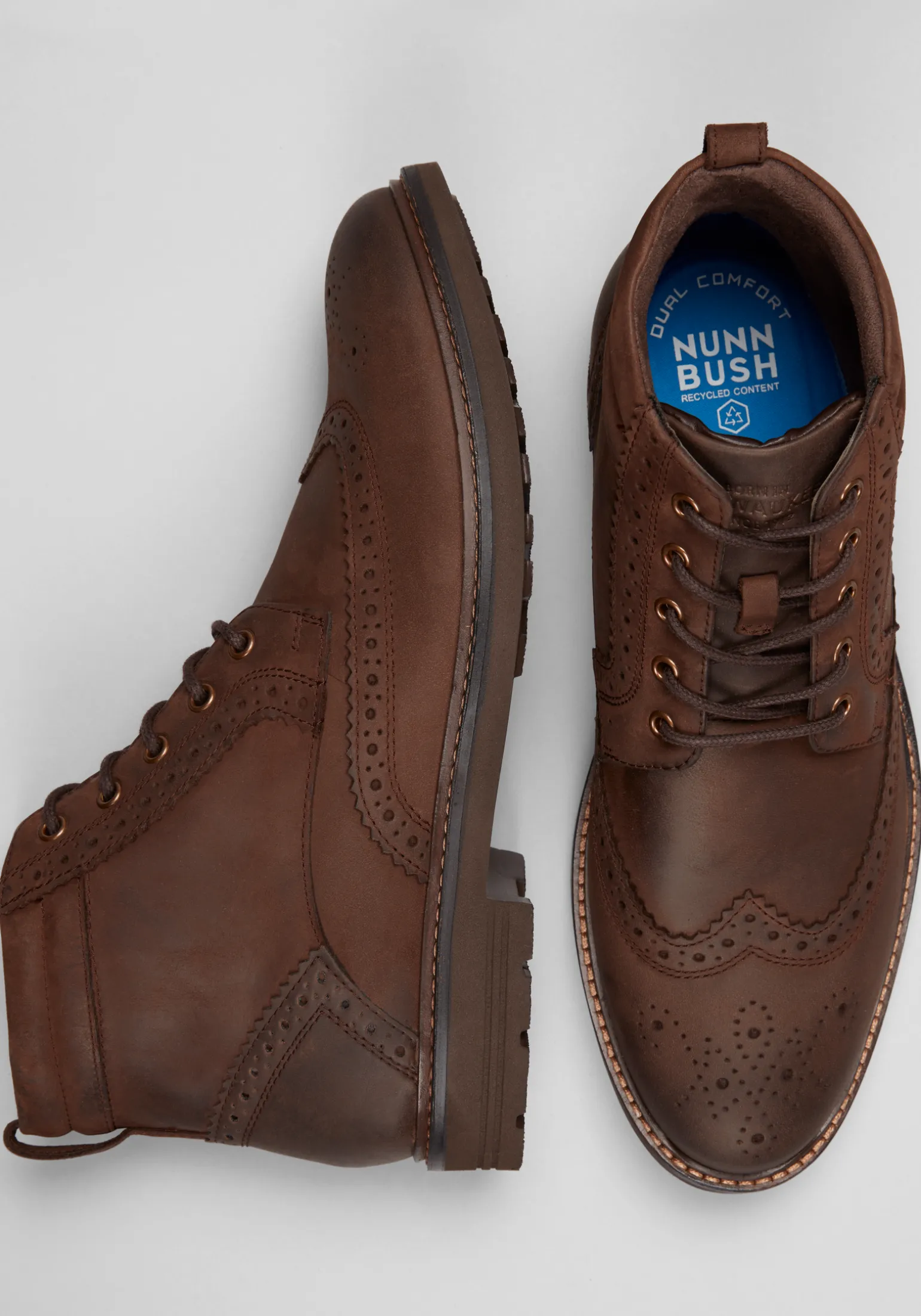 Nunn Bush Odell II Wingtip Boots