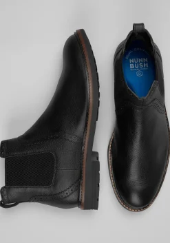 Nunn Bush Otis II Plain Toe Chelsea Boots