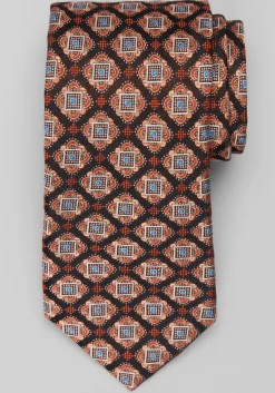 Reserve Collection Octagonal Square Neat Tie - Big & Tall
