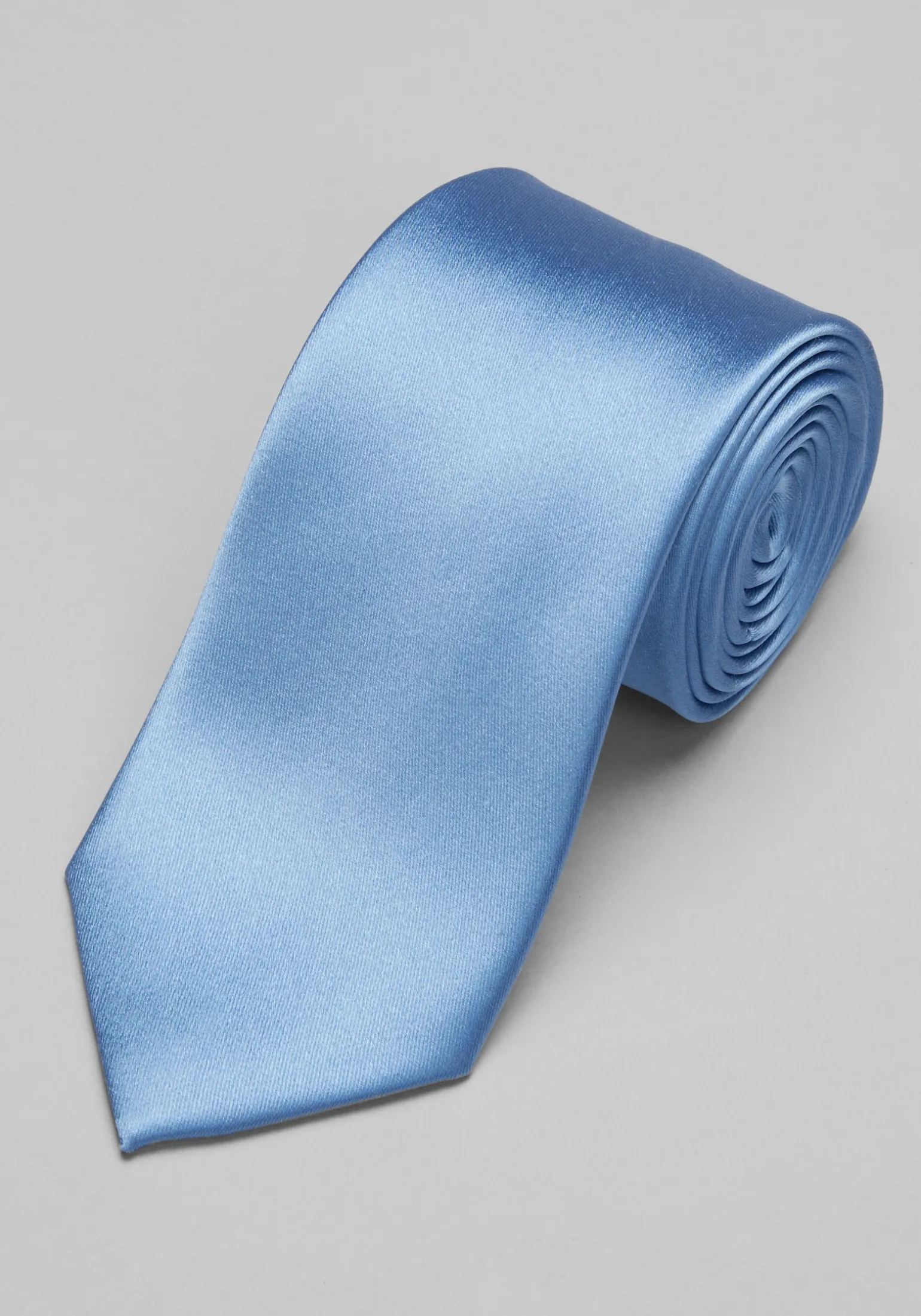 Reserve Collection Satin Weave Solid Tie - Long