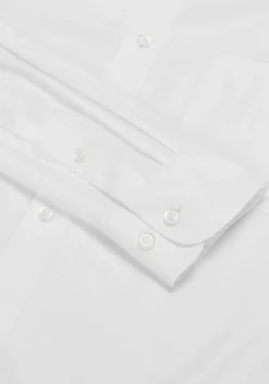 Reserve Collection Slim Fit Spread Collar Herringbone Dress Shirt