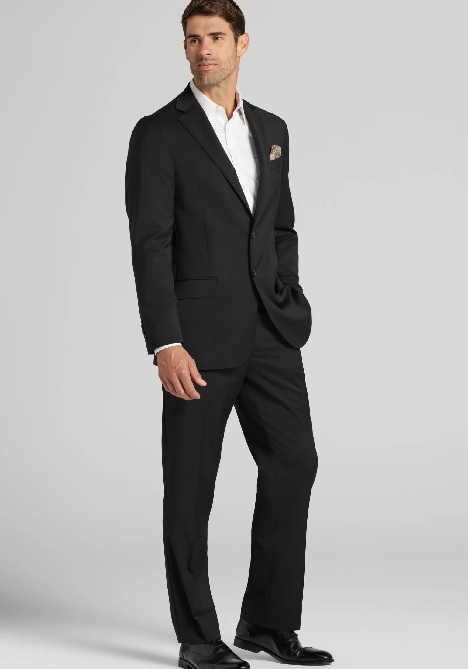 Reserve Collection Tailored Fit 100% Italian Wool Suit Separates Jacket