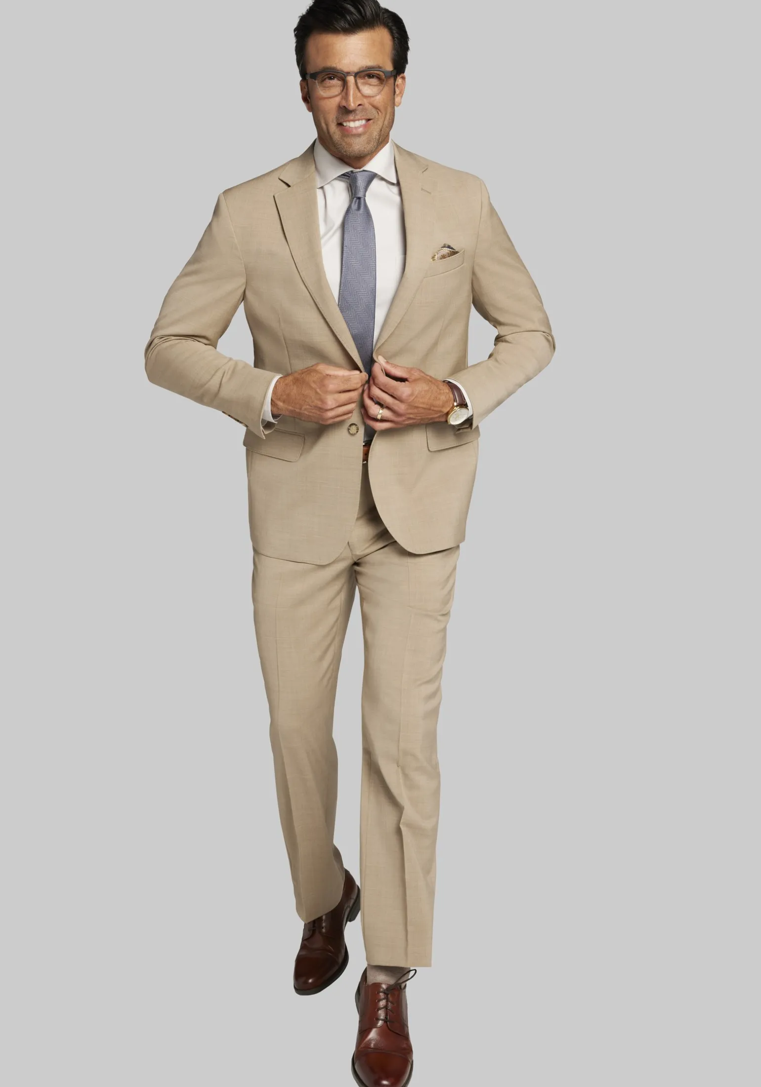 Reserve Collection Tailored Fit 100% Italian Wool Suit Separates Jacket