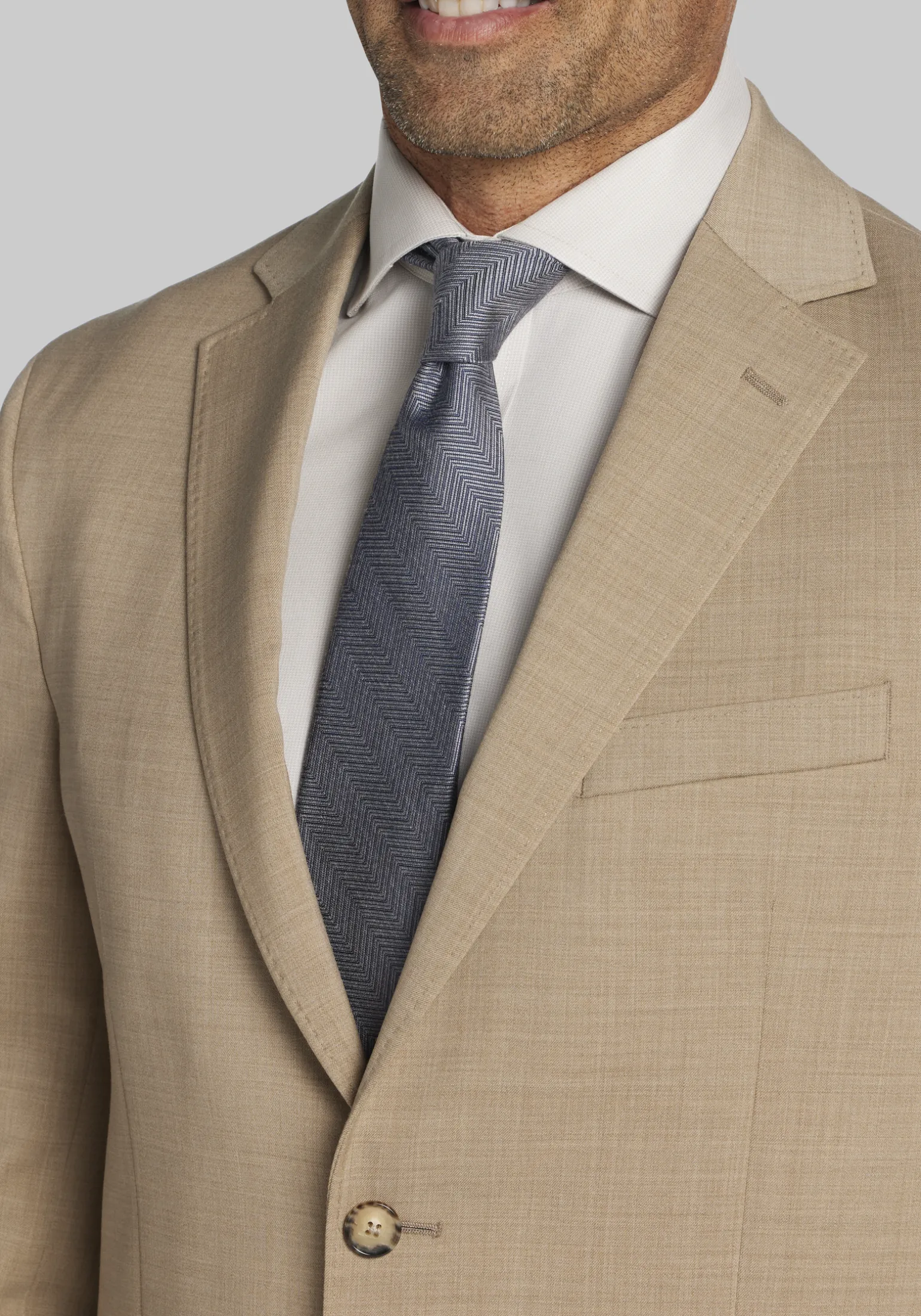 Reserve Collection Tailored Fit 100% Italian Wool Suit Separates Jacket