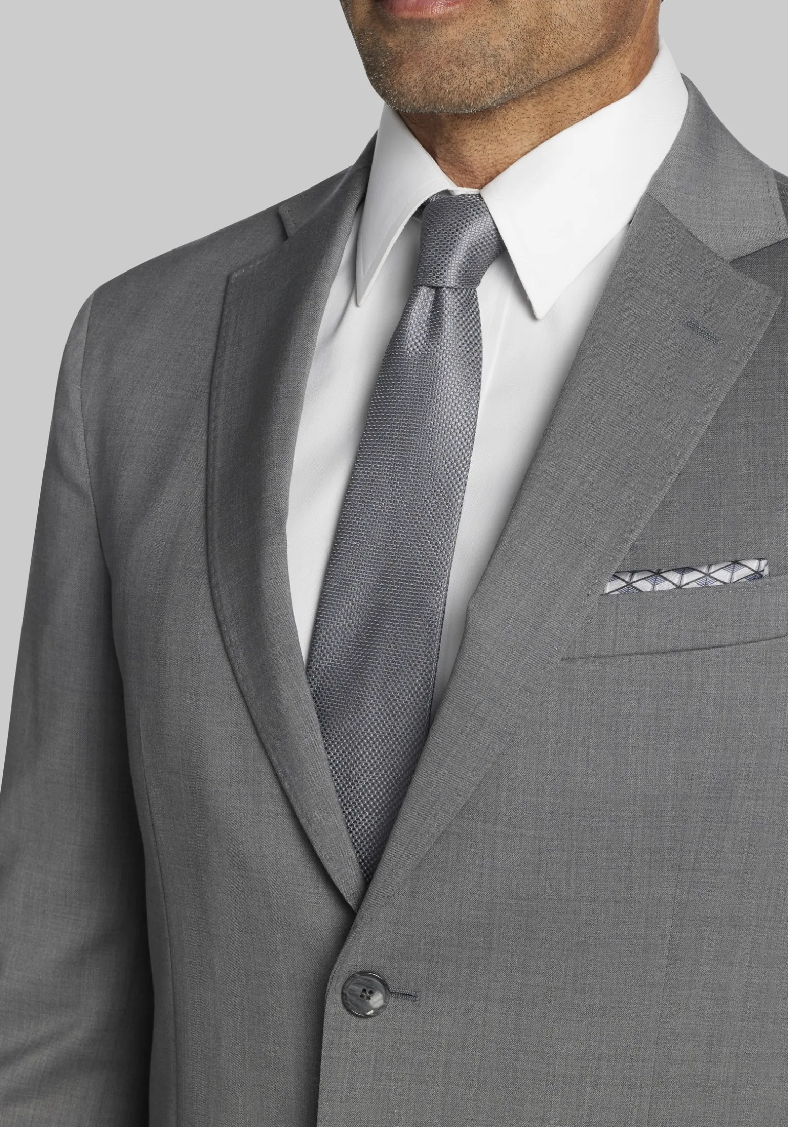 Reserve Collection Tailored Fit 100% Italian Wool Suit Separates Jacket