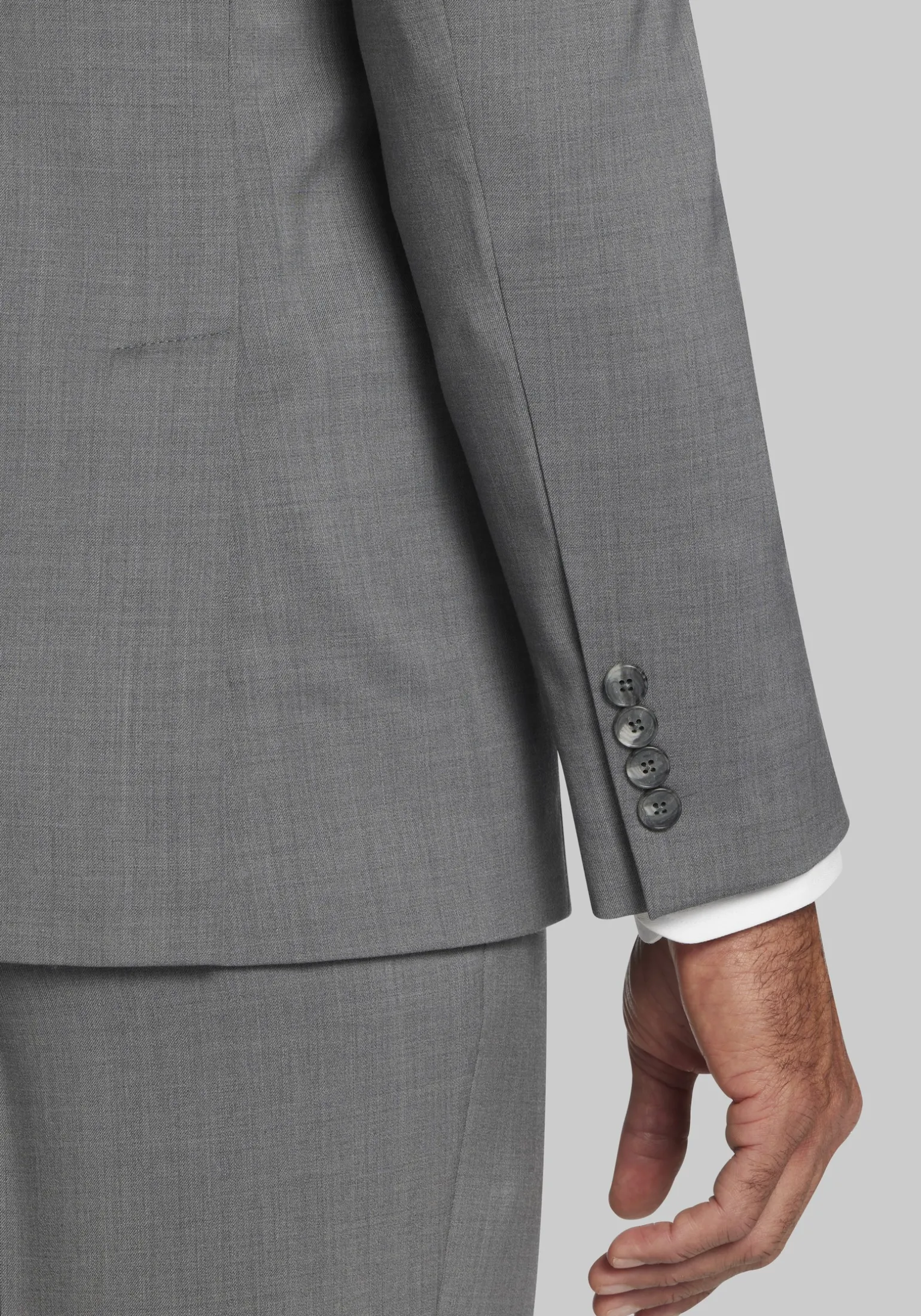 Reserve Collection Tailored Fit 100% Italian Wool Suit Separates Jacket