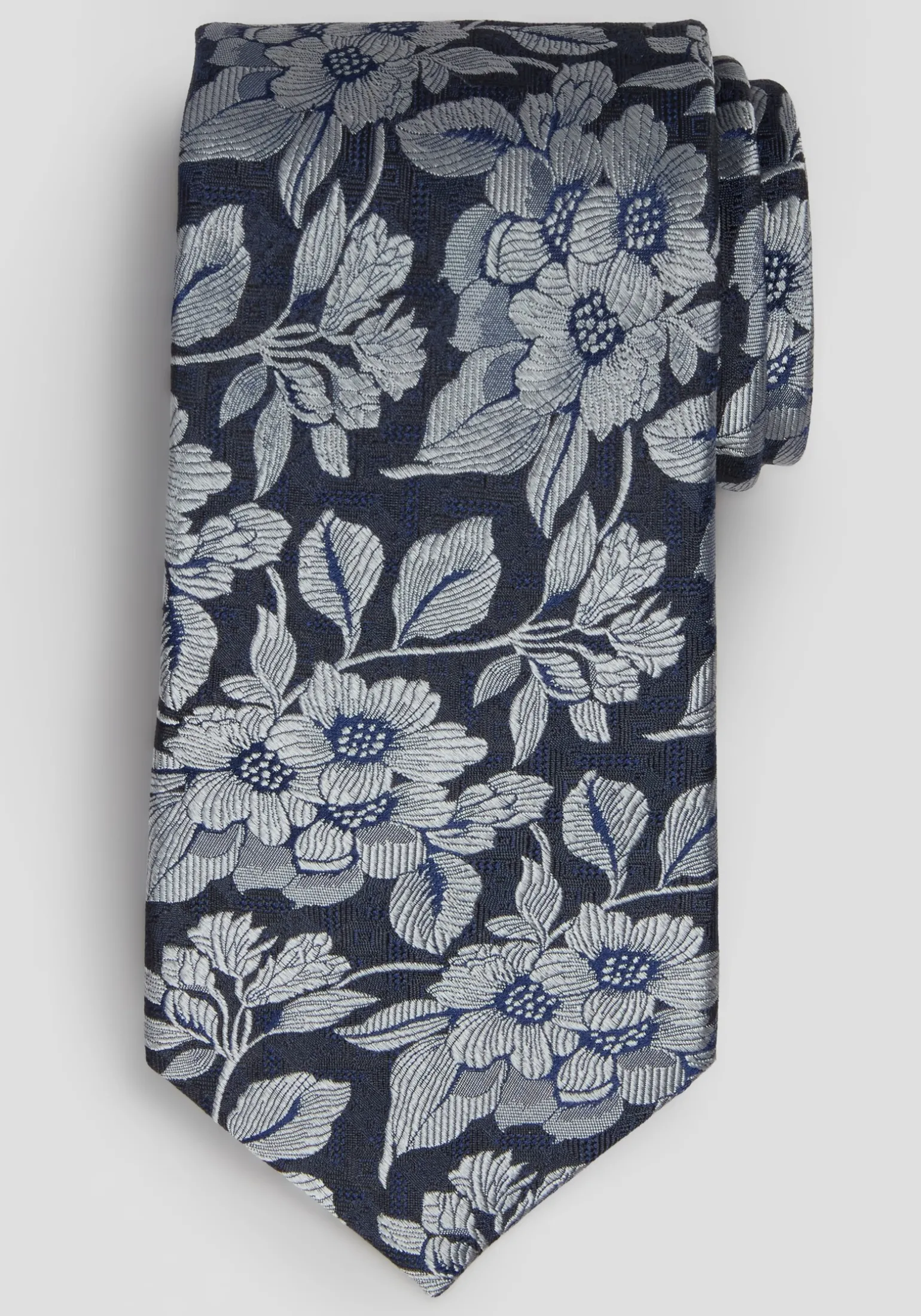 Reserve Collection Textured Floral Tie - Long