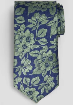 Reserve Collection Textured Floral Tie - Long
