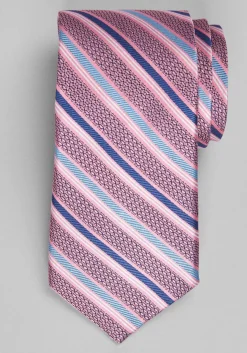 Reserve Collection Triple Texture Stripe Tie - Long