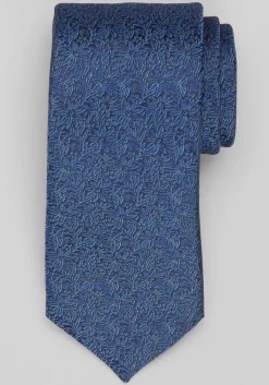 Tonal Linear Floral Tie