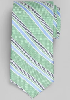 Traveler® Collection Cyber Stripe Silk Tie