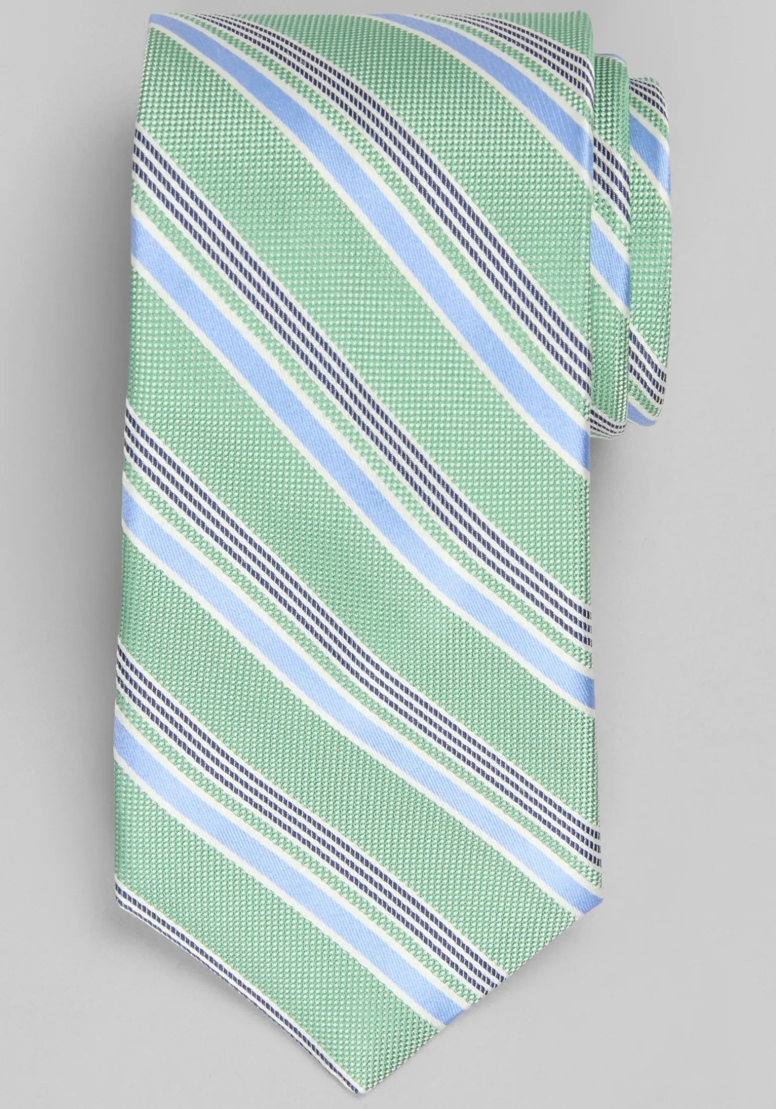 Traveler® Collection Cyber Stripe Silk Tie