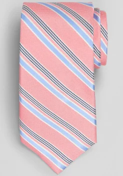 Traveler® Collection Cyber Stripe Silk Tie