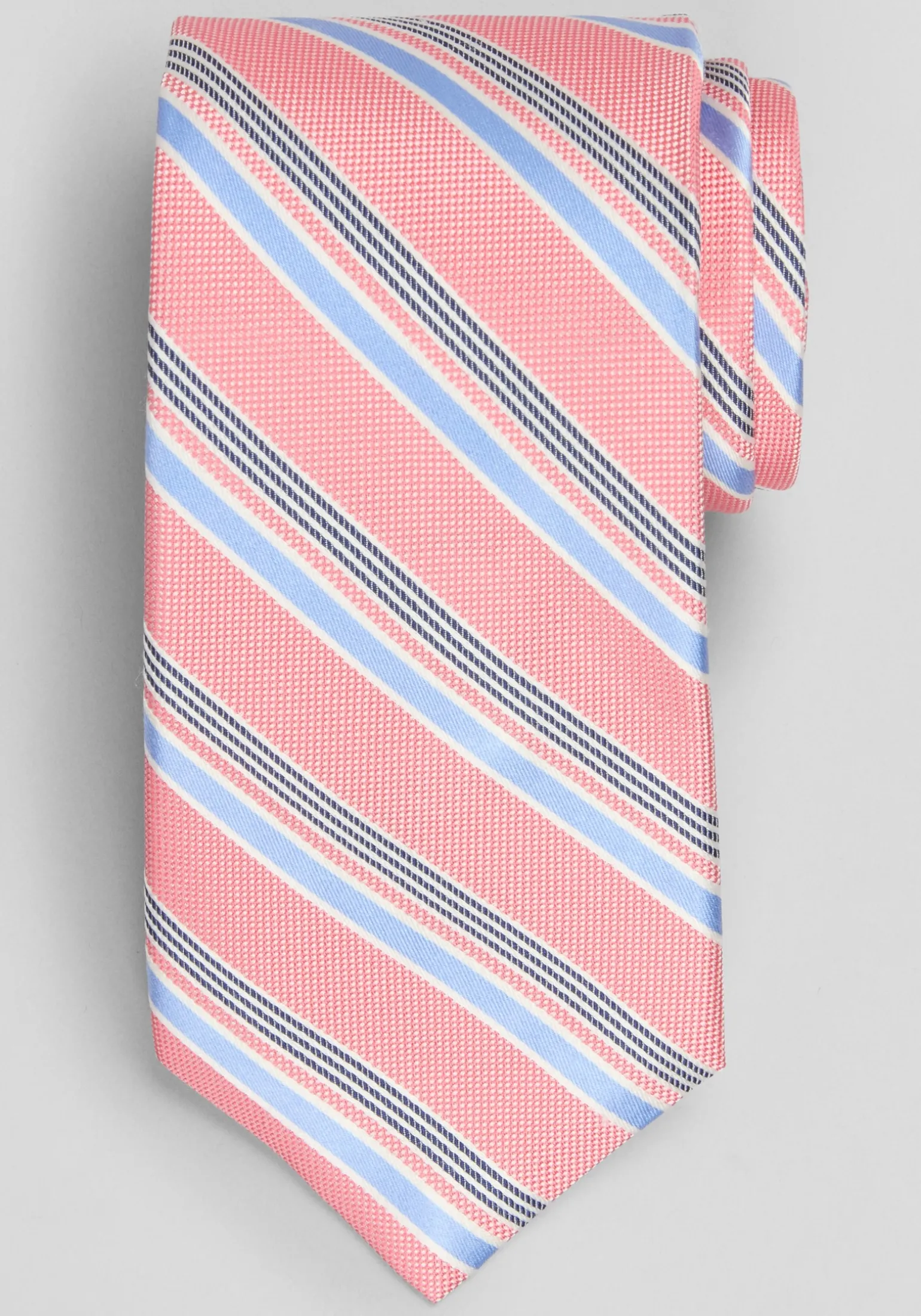 Traveler® Collection Cyber Stripe Silk Tie