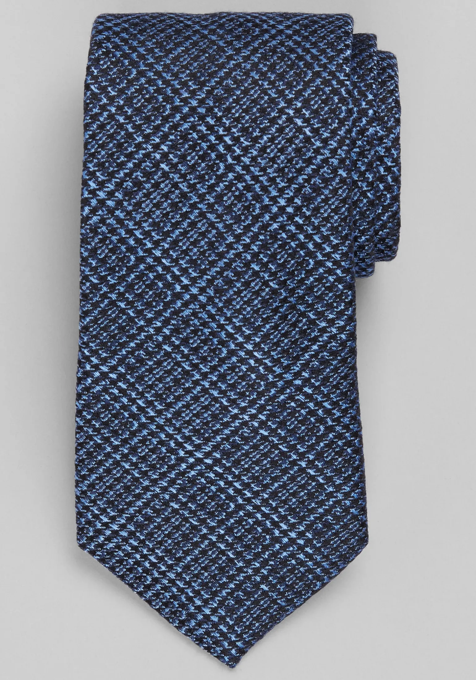 Traveler® Collection Houndstooth Plaid Tie