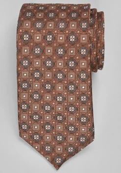 Traveler® Collection Medallion Tie - Big & Tall