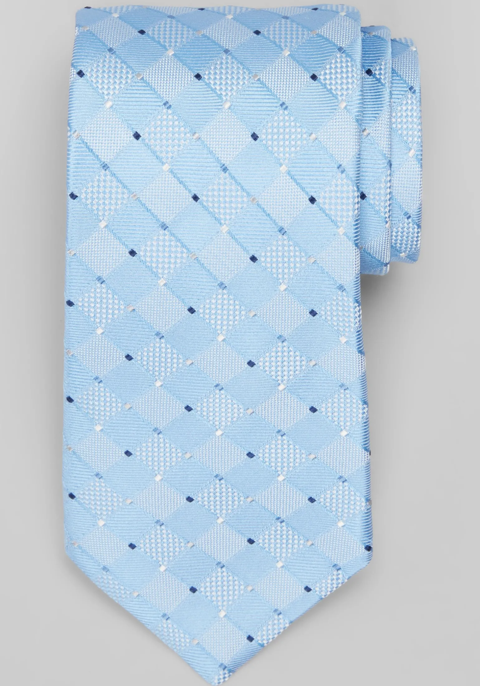 Traveler® Collection Multi-Texture Grid Tie - Long
