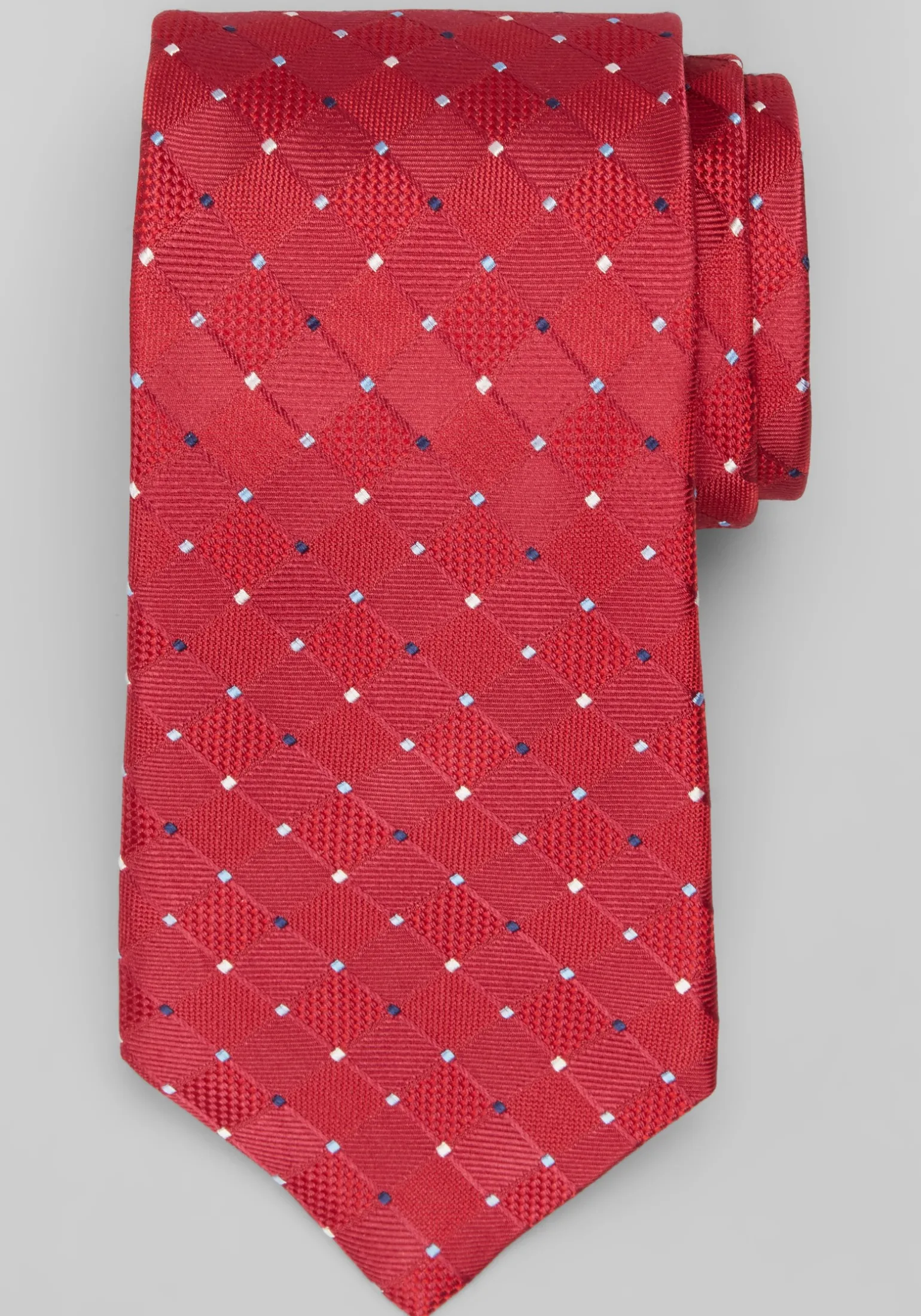 Traveler® Collection Multi-Texture Grid Tie - Long