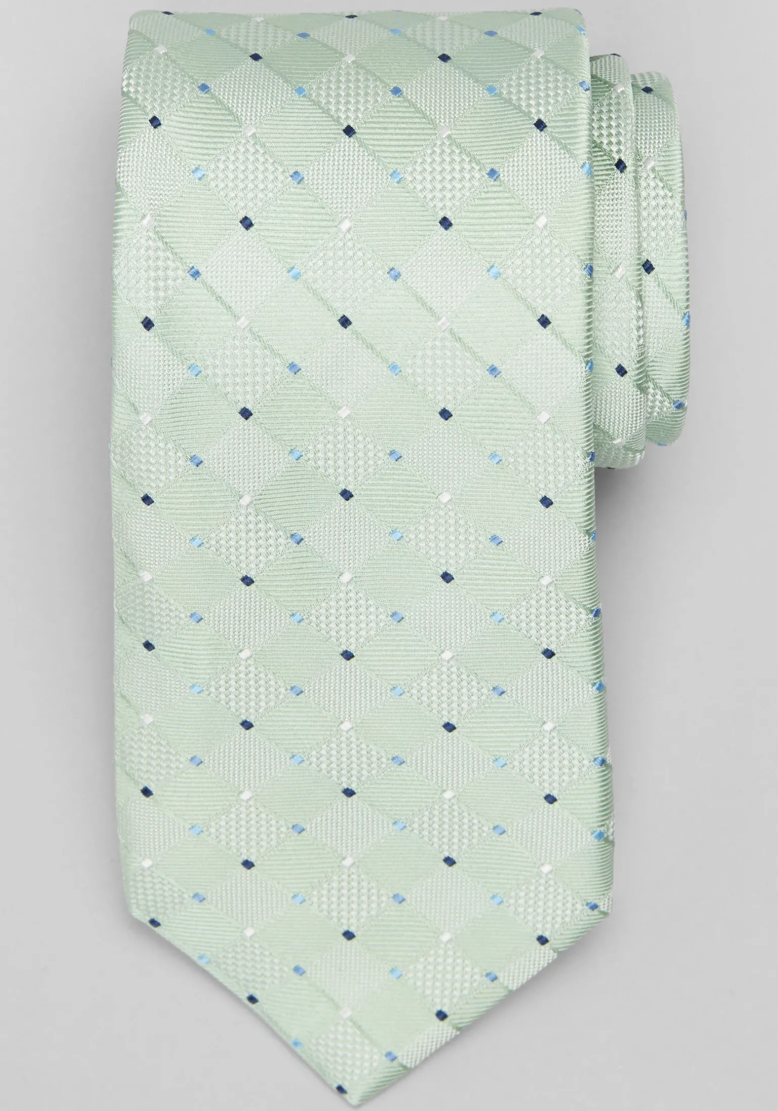 Traveler® Collection Multi-Texture Grid Tie - Long