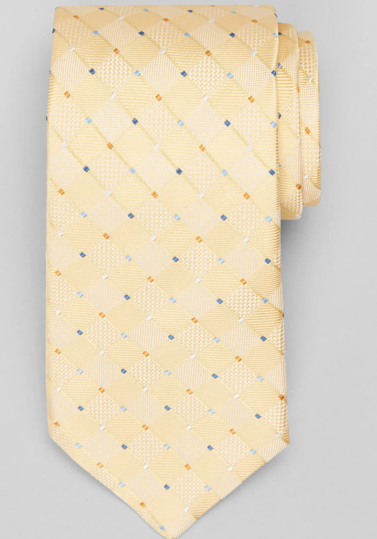Traveler® Collection Multi-Texture Grid Tie - Long