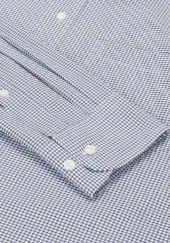Traveler® Collection Slim Fit Spread Collar Grid Dress Shirt