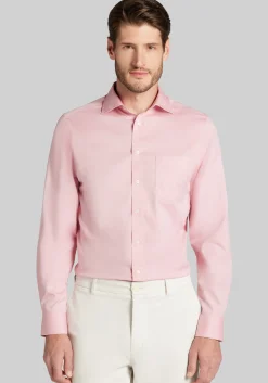 Traveler® Collection Slim Fit Spread Collar Dress Shirt