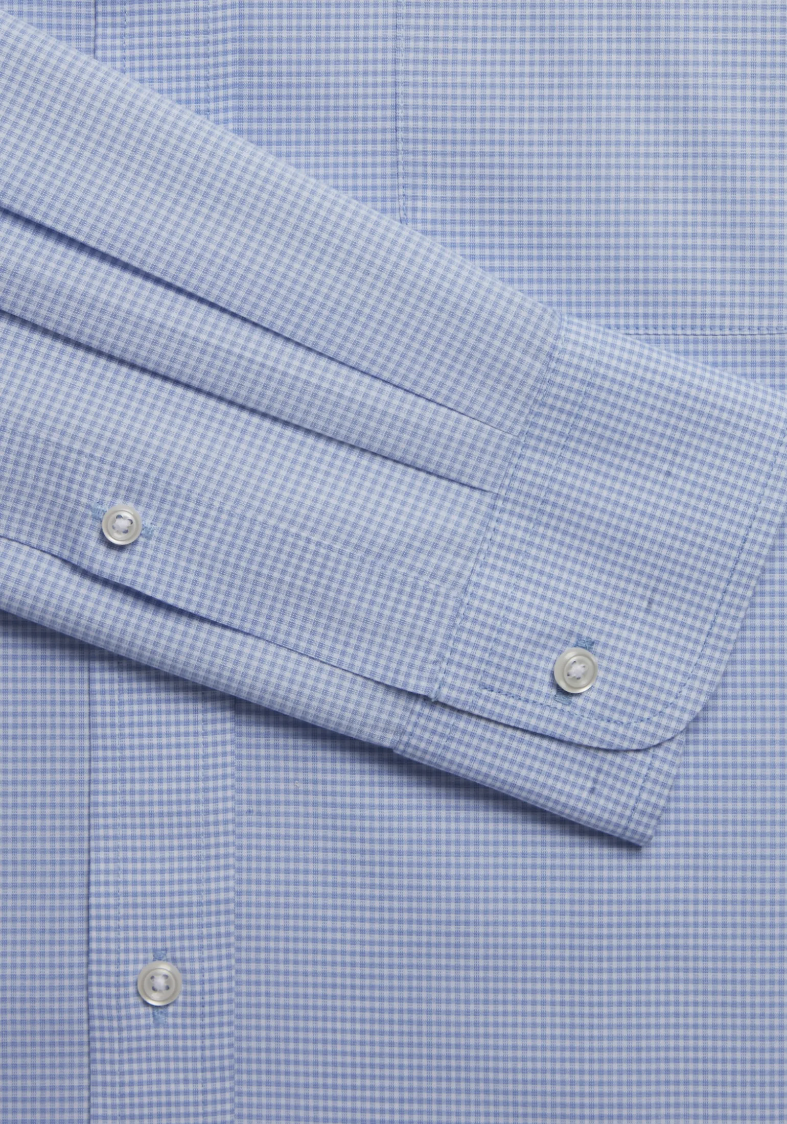 Traveler® Collection Slim Fit Spread Collar Gingham Dress Shirt