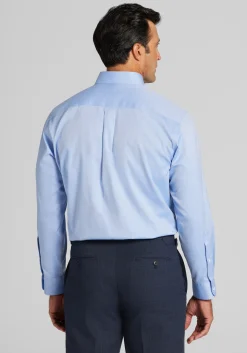 Traveler® Collection Tailored Fit Button-Down Collar Dress Shirt