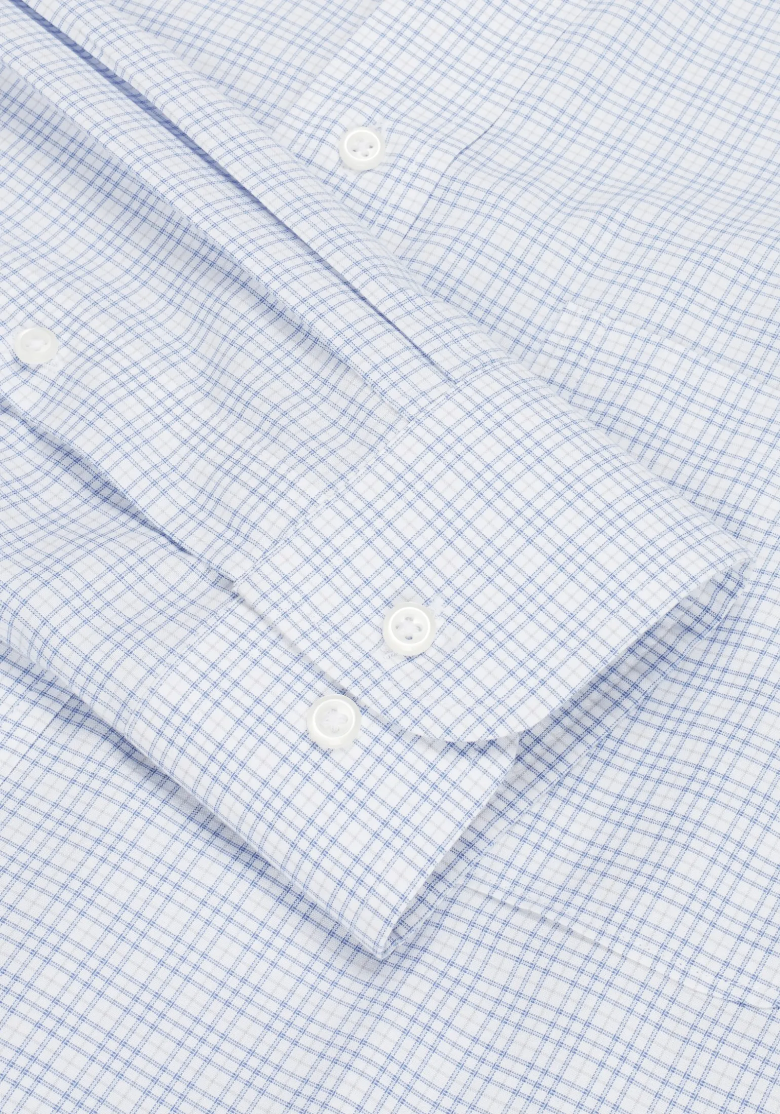 Traveler® Collection Tailored Fit Button-Down Collar Check Dress Shirt