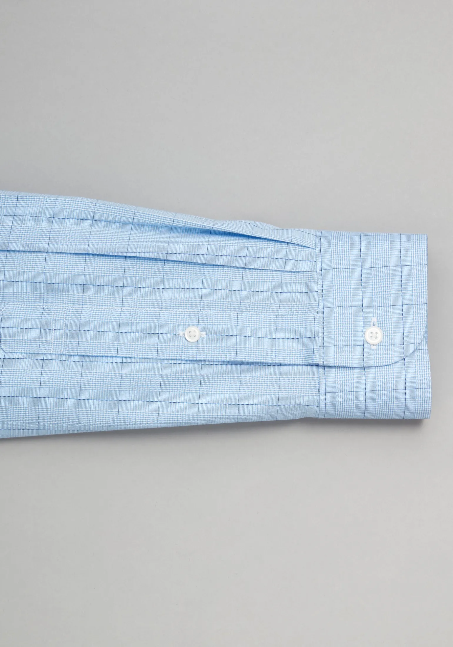 Traveler® Collection Tailored Fit Button-Down Collar Windowpane Dress Shirt