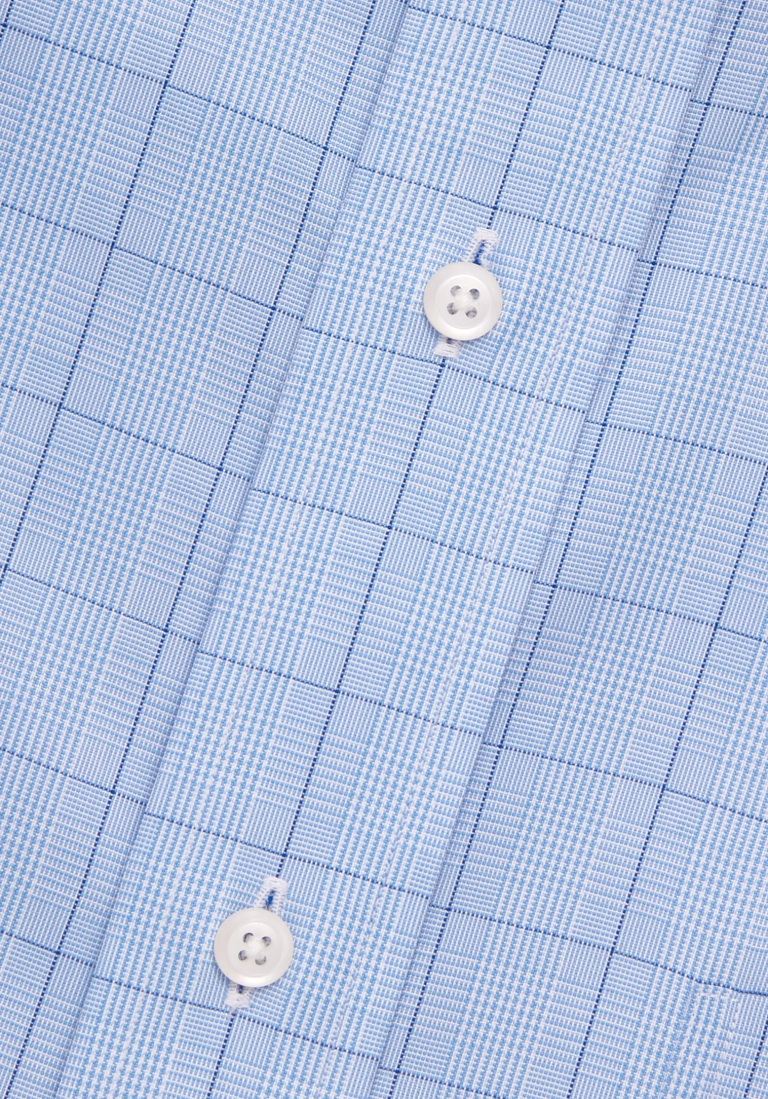 Traveler® Collection Tailored Fit Button-Down Collar Windowpane Dress Shirt