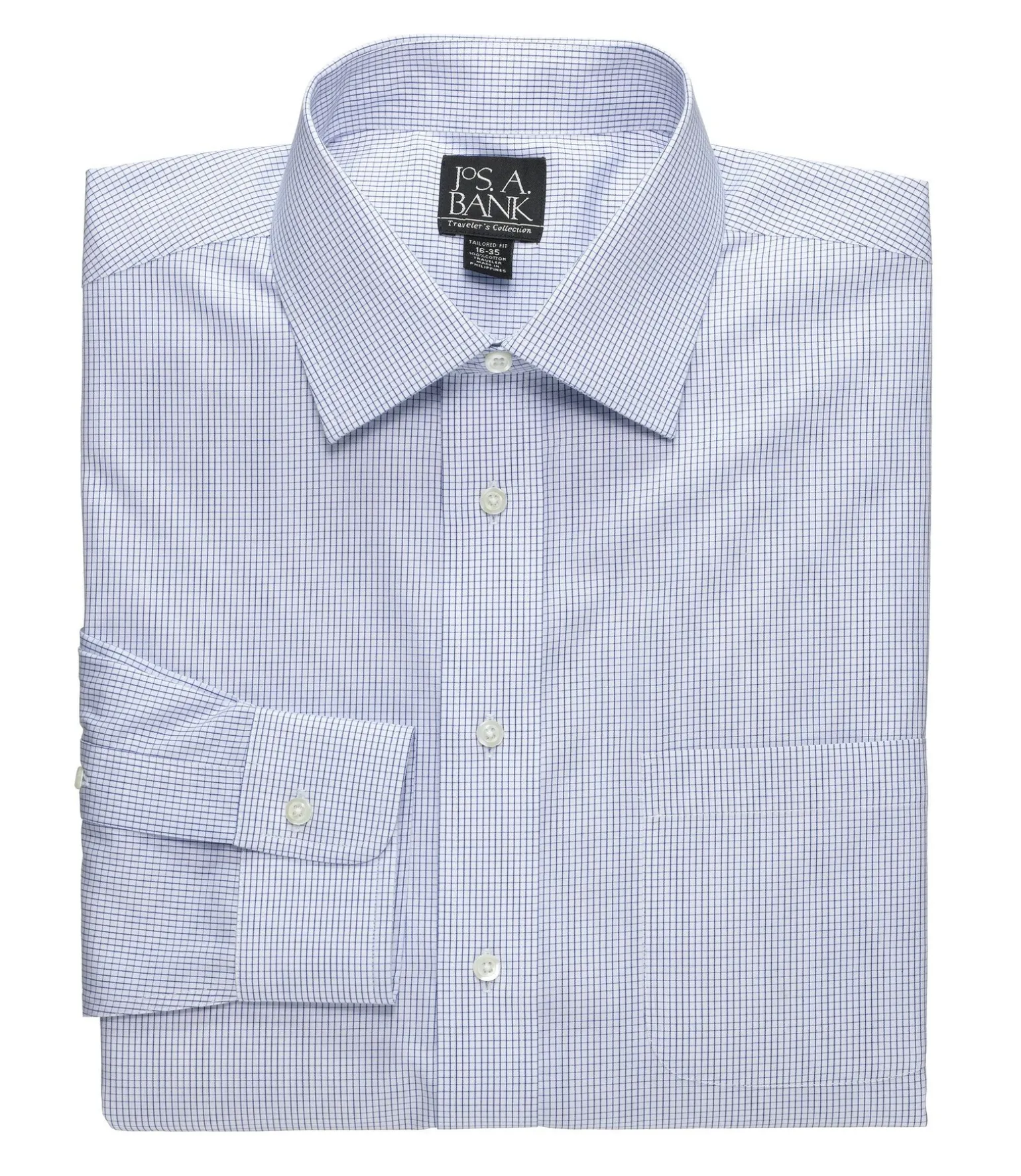 Traveler® Collection Tailored Fit Dress Shirt - Big & Tall