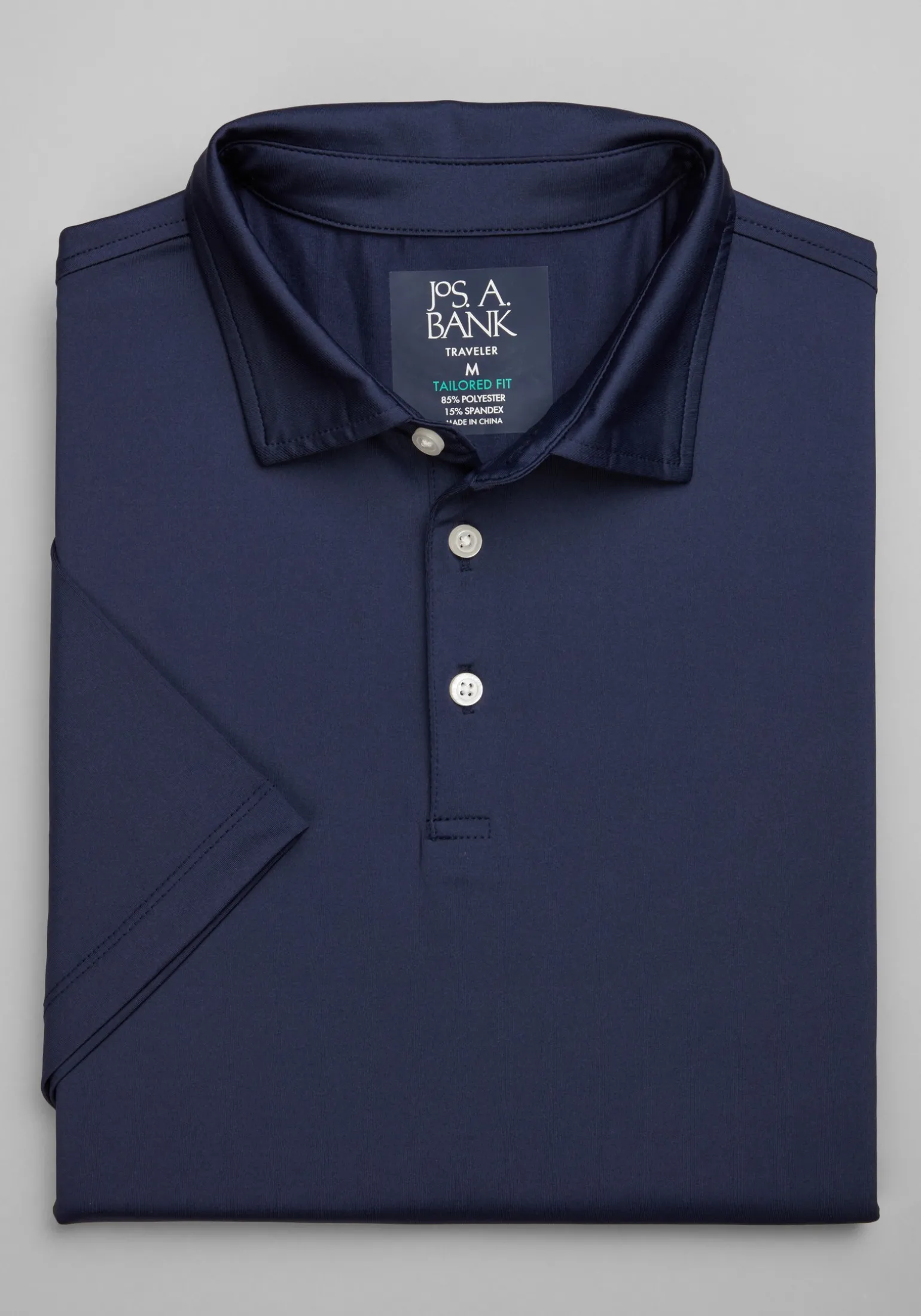 Traveler® Collection Tailored Fit Performance Short Sleeve Polo - Big & Tall