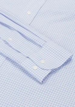 Traveler® Collection Traditional Fit Graph Plaid Dress Shirt
