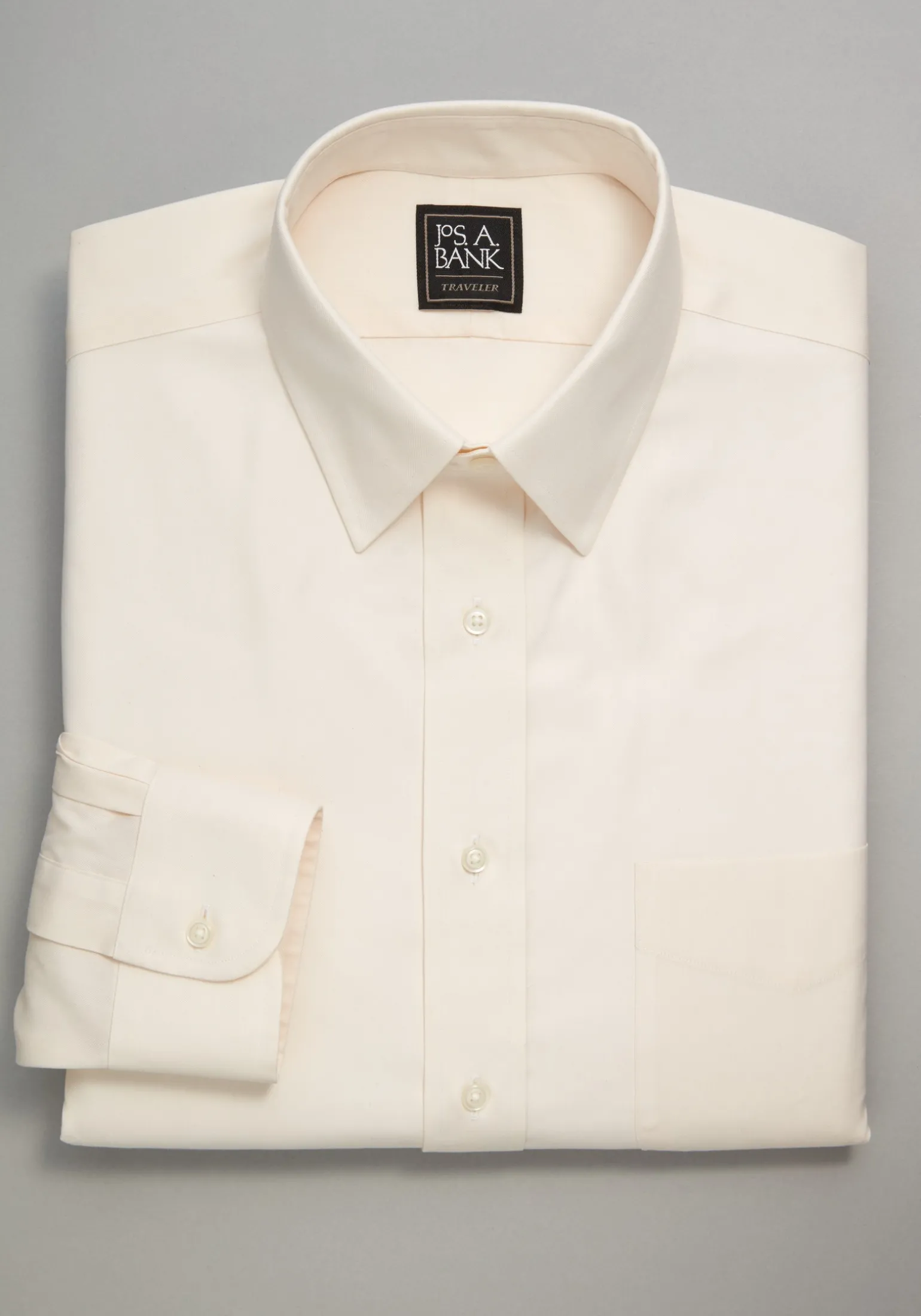 Traveler® Collection Traditional Fit Point Collar Dress Shirt - Big & Tall