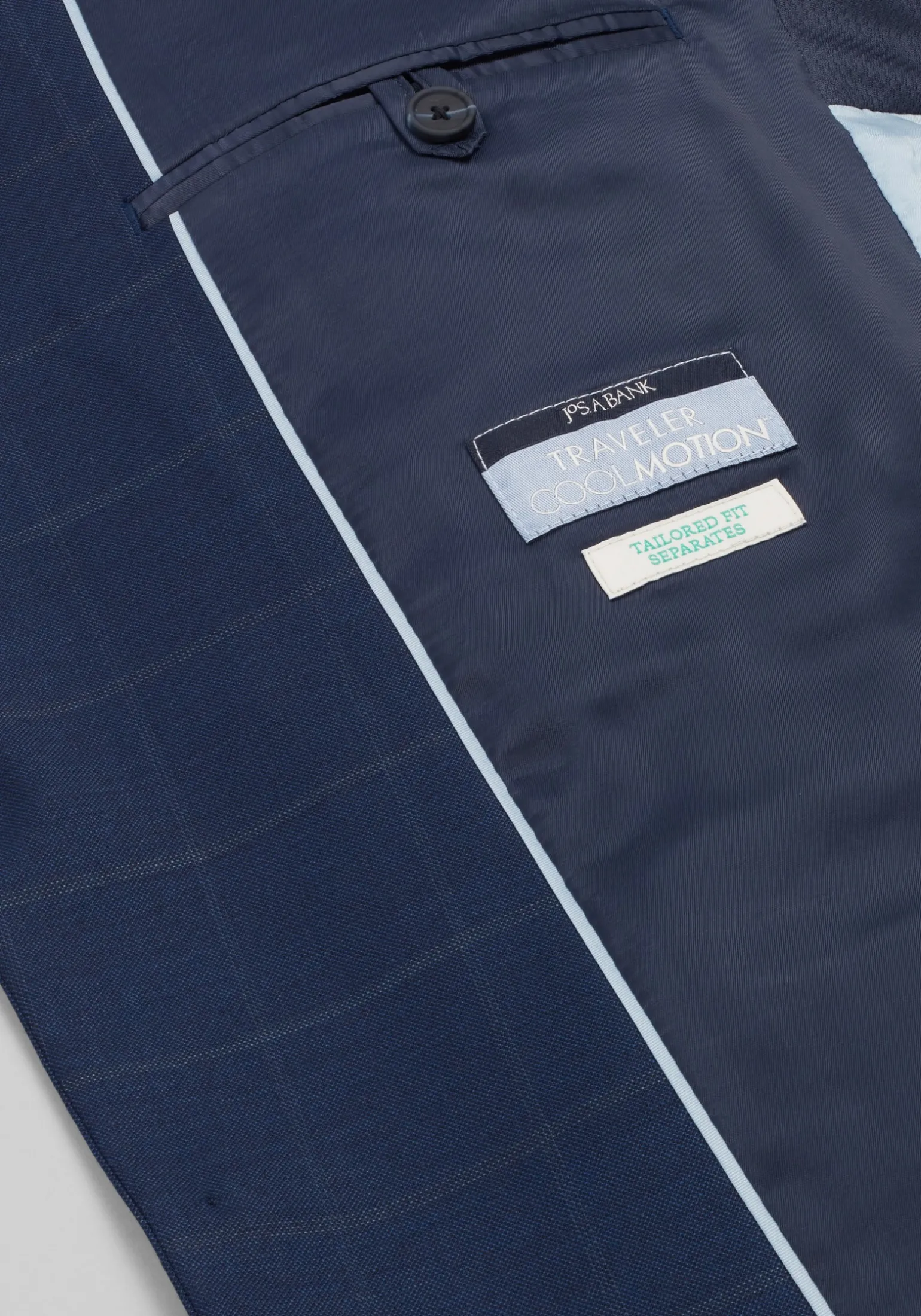 Traveler® COOLMOTION Tailored Fit Windowpane Suit Separates Jacket
