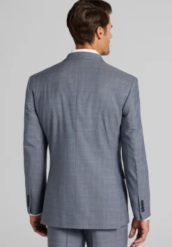 Traveler® COOLMOTION Tailored Fit Mini Plaid Suit Separates Jacket